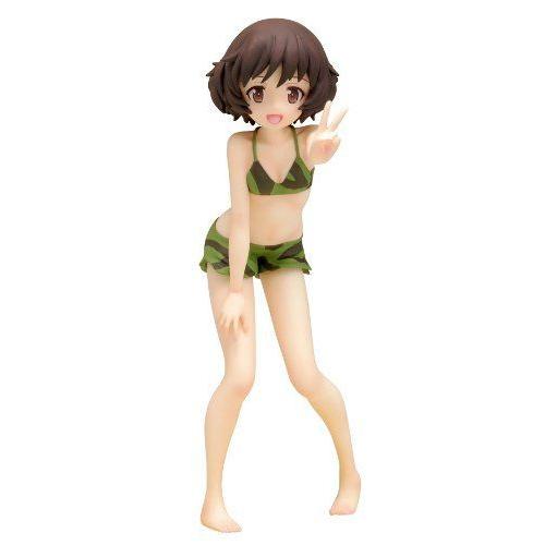 BEACH QUEENS ガールズ&パンツァー 秋山 優花里 1/10スケール PVC製 塗装済み完成品フィギュア