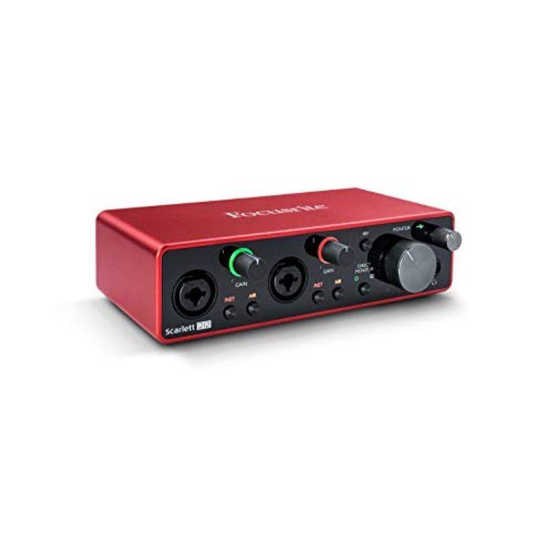 Focusrite フォーカスライト/Scarlett 2i2 G3 USB 2.0 Type C オーディオ・インターフェース