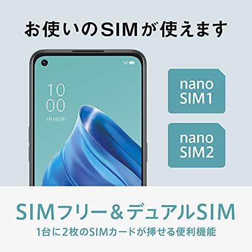 100 本物 Oppo Reno5 A 日本正規代理店品 アイスブルー 5g Simフリー版 大画面 Android Simfree 急速充電 Aynaelda Com