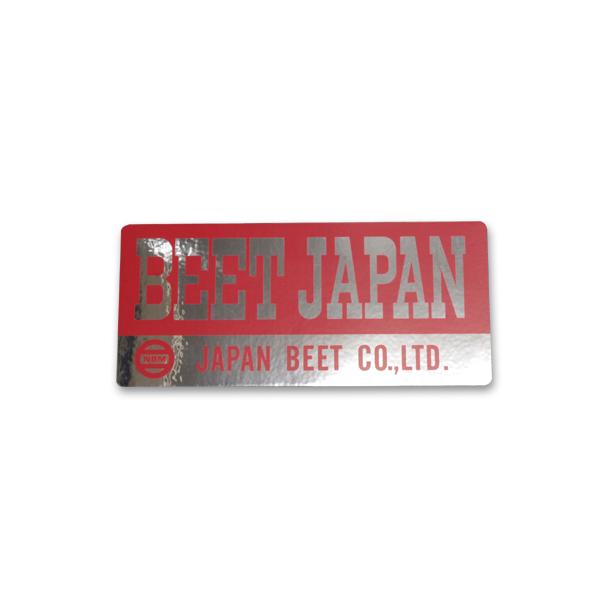 ■10-0007 BEET JAPAN 耐熱ステッカー (ビート/NBM/Z1/Z2/RS/Z750/Z900/Z400FX/Z400GP/KH400/ゼファー｜guts-japan