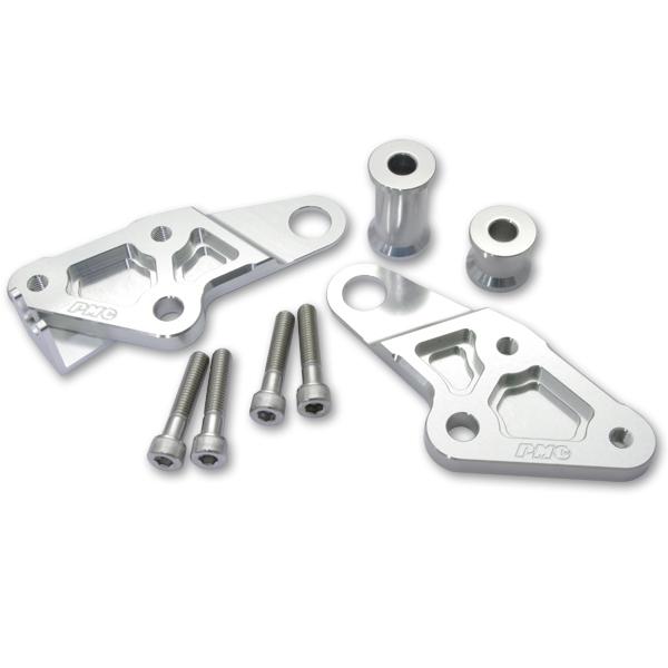 カワサキ Z1/Z2 ステンレスエンジンマウント 74-3022 Z1 Z2 リア エンジンマウントセット シルバー （ZI/ZII/Z750