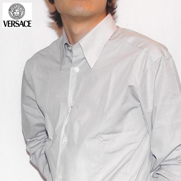 ヴェルサーチ Versace ドレスシャツ 長袖 カッターシャツ Gb11yo 5y300 040 ライトグレー 色違い ベージュ あり 46 ガッツブランドショップ 通販 Yahoo ショッピング