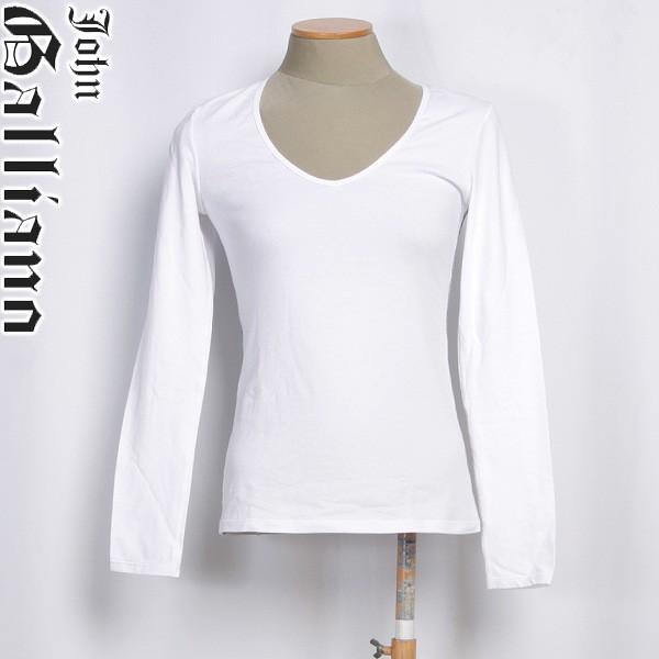 安い購入 ジョンガリアーノ John Galliano レディース ロングtシャツ 長袖 T50 H842 1100 ホワイト 白 新着商品 Brivanbiotech Com