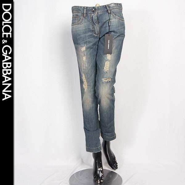 ドルチェ ガッバーナ デニム Dolce Gabbana レディース パンツ ボトムス デニム ガッツブランドショップのドルチェ ガッバーナ ジーンズ ドルガバロゴメタルプレート付きクラッシュ加工スキニーデニム 11 レディースファッション ガッツブランドショップ 好き