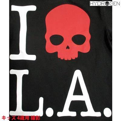 ハイドロゲン Hydrogen メンズ キッズ トップス Tシャツ 半袖 ロゴ I Love Laロゴモチーフ スカルプリント付tシャツ ブラック R 130 ガッツブランドショップ 通販 Yahoo ショッピング
