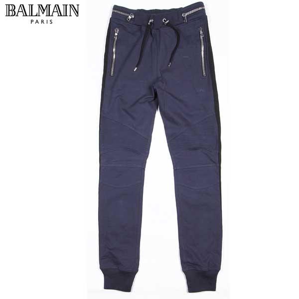 バルマン BALMAIN メンズファッション ジャージ スウェット メンズ パンツ ボトムス スウェットパンツ バイカーデザインスウェット