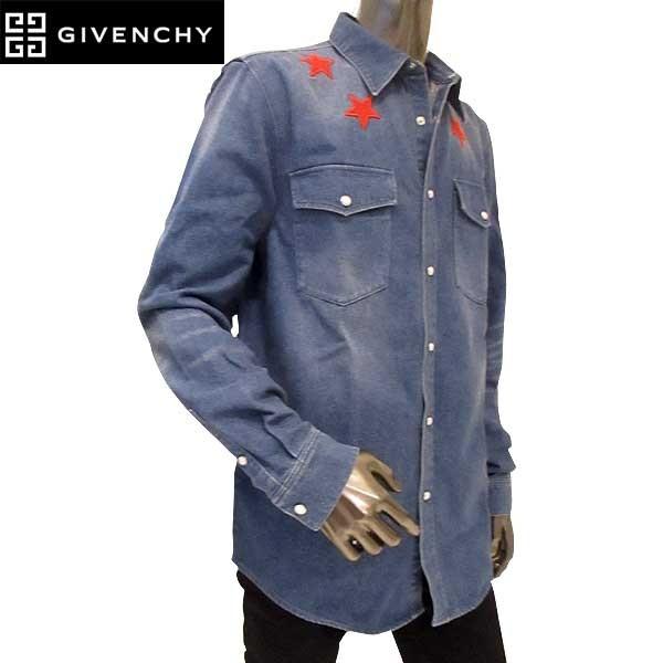 ジバンシー GIVENCHY メンズ トップス シャツ デニムシャツ ロゴ