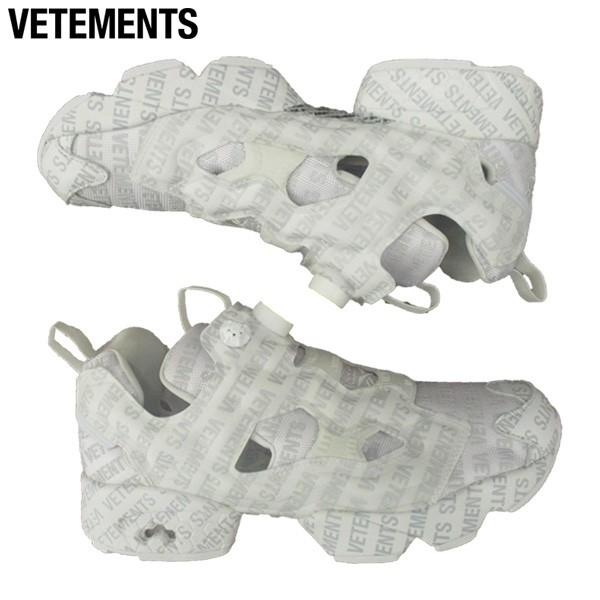 ヴェトモン VETEMENTS メンズ 靴 スニーカー REEBOKコラボ ロゴ ヴェトモン VETEMENTS メンズ 靴 スニーカー REEBOKコラボ ロゴ