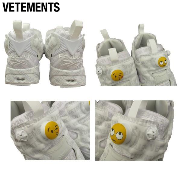 ヴェトモン Vetements メンズ 靴 スニーカー Reebokコラボ ロゴ Vetements総柄ロゴ 絵文字ロゴ ポンプフューリー 白 R 81s 03 ガッツブランドショップ 通販 Yahoo ショッピング