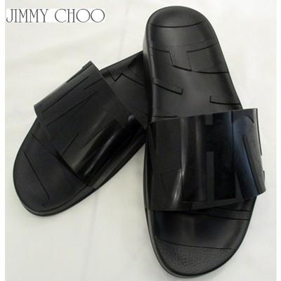 ジミーチュウ Jimmy Choo メンズ 靴 サンダル シャワーサンダル ロゴ 黒 Rey M Rub Black R421 81a 006 ガッツブランドショップ 通販 Yahoo ショッピング