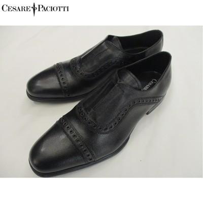 チェザーレパチョッティ(CESARE PACIOTTI) メンズ 靴 シューズ パンチング 本革 レザー パチョッティ ブラック 5751303  81A