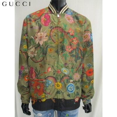 グッチ Gucci メンズ ジャケット パーカー ウインドブレーカー 花柄 蛇 ロゴ 2way カーキ Me0 Z790c 2859 81a 006 ガッツブランドショップ 通販 Yahoo ショッピング