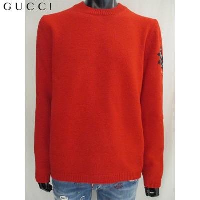 グッチ Gucci メンズ ニット 長袖 ブランド さかな 魚 赤 サメ 刺繍 ウール Mm0 X9y12 6527 81a 008 ガッツブランドショップ 通販 Yahoo ショッピング