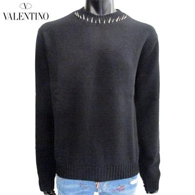 ヴァレンティノ VALENTINO メンズ トップス ニット セーター カシミヤ100%・ネック部分棘スタッズ付きニット バレンティノ ヴァレンチノ  バレンチノ (R158000) :181017-059:ガッツブランドショップ - 通販 - Yahoo!ショッピング