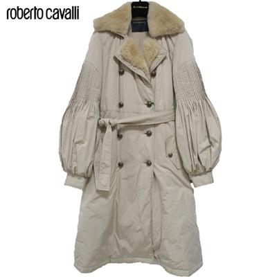 クラスロベルトカバリ Class Roberto Cavalli 袖ボリューム2wayコート レディース ファー取り外し可能 袖ボリューム2wayコート ファー取り外し可能 Piumino 10 Cd 152 732 Piumino R 1999 098 ガッツブランドショップ