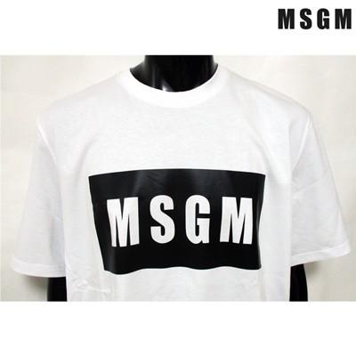エムエスジーエム MSGM メンズ トップス Tシャツ 半袖 ロゴ 3color 