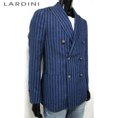 ラルディーニ Lardini メンズ アウター ジャケット ブートニエール付きストライプダブルジャケット ブートニエール 花飾り 青 R1069 91s 079 ガッツブランドショップ 通販 Yahoo ショッピング