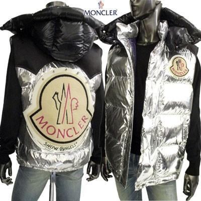 人気のクリスマスアイテムがいっぱい Gb91a R C0328 80 銀 ワッペン スタッズ付きダウンベスト Exen Angelsコラボ Moncler Palm メンズ モンクレール Moncler モンクレール Moncler ジャケット Www Solidarite Numerique Fr