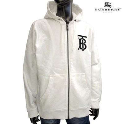 バーバリー Burberry メンズ トップス パーカー フーディー ロゴ Burberryロゴワッペン付ジップアップパーカー 白 A1464 White R Gb91a 004 ガッツブランドショップ 通販 Yahoo ショッピング
