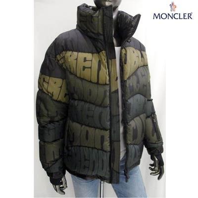 超人気高品質 モンクレールグルノーブル Moncler R 緑 総柄monclerロゴ入りカモ柄ダウンジャケット Limmat ロゴ ジャケット ダウン アウター メンズ Grenoble ダウンコート サイズ 1 Demolition Training
