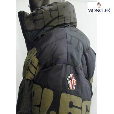 超人気高品質 モンクレールグルノーブル Moncler R 緑 総柄monclerロゴ入りカモ柄ダウンジャケット Limmat ロゴ ジャケット ダウン アウター メンズ Grenoble ダウンコート サイズ 1 Demolition Training