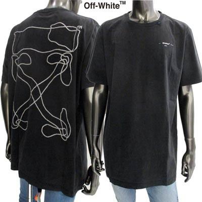 オフホワイト OFF-WHITE メンズ トップス Tシャツ 半袖 ロゴ スミクロ ユーズド加工バックアロー刺繍ロゴ入りTシャツ 黒 OMAA027F 19185011 1001 (R41800) 91A :191012-069:ガッツブランドショップ - 通販 - Yahoo!ショッピング オフホワイト OFF-WHITE メンズ トップス Tシャツ 半袖 ロゴ スミクロ ユーズド加工バックアロー刺繍ロゴ入りTシャツ 黒 OMAA027F 19185011 1001 (R41800) 91A :191012-069:ガッツブランドショップ - 通販 - Yahoo!ショッピング
