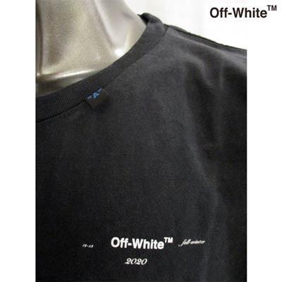 オフホワイト OFF-WHITE メンズ トップス Tシャツ 半袖 ロゴ スミクロ 