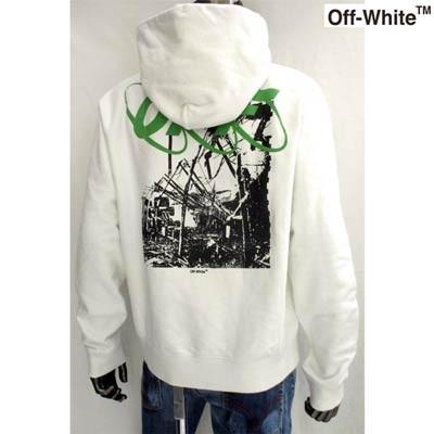 オフホワイト OFF-WHITE メンズ トップス パーカー フーディー ロゴ