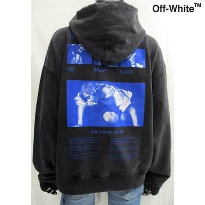 オフホワイト OFF-WHITE メンズ トップス パーカー フーディー ロゴ オフホワイト OFF-WHITE メンズ トップス パーカー フーディー ロゴ