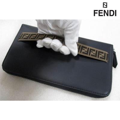 フェンディ FENDI メンズ 財布 ウォレット 長財布 ロゴ ユニセックス可