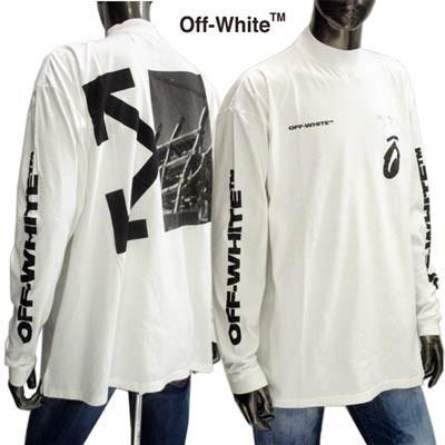 オフホワイト Off White メンズ トップス ロンt 長袖 ハイネック ロゴ マルチロゴ フォトプリント付きハイネックロングtシャツ 白 R 91a 052 ガッツブランドショップ 通販 Yahoo ショッピング