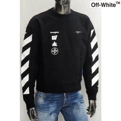 オフホワイト OFF-WHITE メンズ トップス スウェット トレーナー ロゴ 