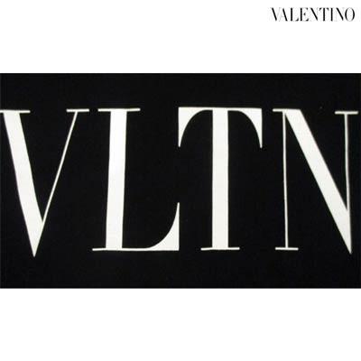 ヴァレンティノ(VALENTINO) メンズ フロントVLTNロゴ入りTシャツ 