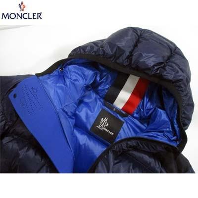 新入荷！ モンクレール MONCLER メンズ アウター ダウン ジャケット HINTERTUX ロゴ入りダウンジャケット 青 4030305 53071 743 (R215600) GB91A 【3359731688】(118580円)