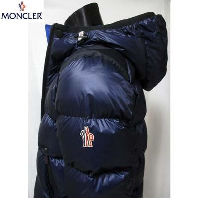 新入荷！ モンクレール MONCLER メンズ アウター ダウン ジャケット HINTERTUX ロゴ入りダウンジャケット 青 4030305 53071 743 (R215600) GB91A 【3359731688】(118580円)