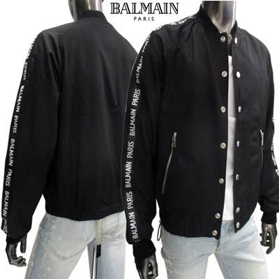 バルマン BALMAIN メンズ アウター ジャケット ロゴ アーム部分BALMAINラインロゴ付スタジャン ブラック TH18586 Z120  0PA (R275400) :191213-018:ガッツブランドショップ - 通販 - Yahoo!ショッピング