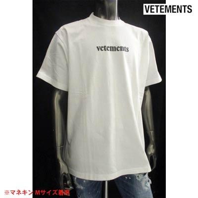 ヴェトモン VETEMENTS メンズ トップス Tシャツ 半袖 ロゴ vetements 