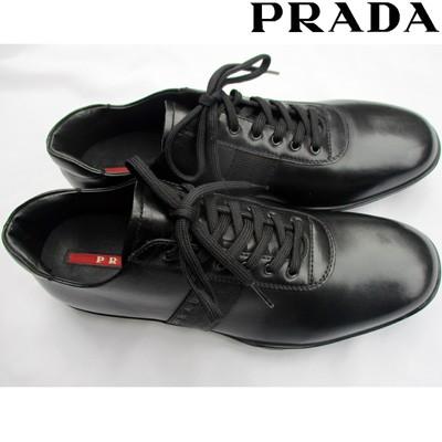 プラダ(PRADA) 【サイズ7.5】【日本サイズ26.5】 靴 スニーカー メンズ 