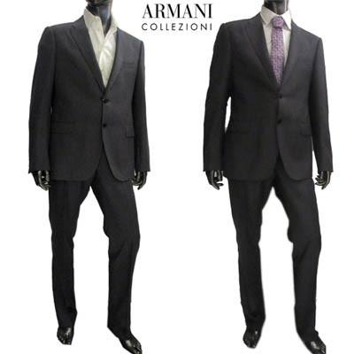 アルマーニコレッツォーニ Armani Collezioni メンズ スーツ ストライプデザイン シングルスーツ グレー Ucvmeb Uc242 R 61a 397 ガッツブランドショップ 通販 Yahoo ショッピング