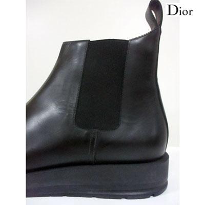ディオールオム DIOR HOMME メンズ 靴 ブーツ レザー シンプルデザイン 