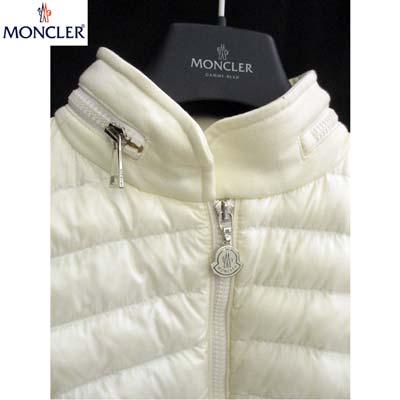 モンクレール MONCLER レディース トップス ベスト ダウン ジップポケット付きダウンベスト 白 8497000 809AB 034 (R158900) 81S ジップポケット付きダウンベスト ベスト 8497000 81S トップス 白 ダウン モンクレール 034 レディース 809AB MONCLER (R158900)