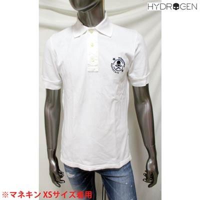 ハイドロゲン Hydrogen メンズ トップス シャツ ポロシャツ 半袖 ロゴ チェスト部分スカルロゴ刺繍入りポロシャツ 白 001 R250 Db14s 659 ガッツブランドショップ 通販 Yahoo ショッピング