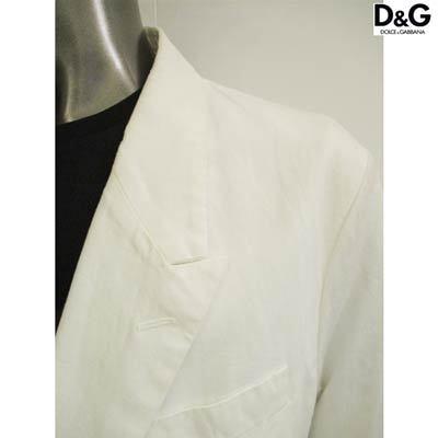 DOLCE&GABBANA SICILIA テーラードジャケット 麻 ホワイト | www.pxa