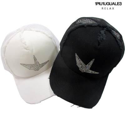 ウノピゥ 1piu1uguale3 Relax メンズ 帽子 キャップ ロゴ ユニセックス可 2color ダメージ加工 ビジューロゴ付キャップ 白 黒 R5940 02s 0110 004 ガッツブランドショップ 通販 Yahoo ショッピング
