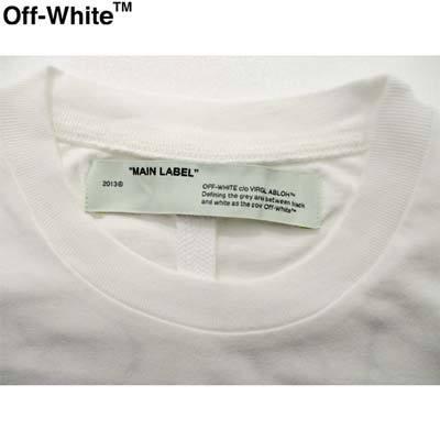 オフホワイト OFF-WHITE メンズ トップス Tシャツ 半袖 ロゴ 2color 
