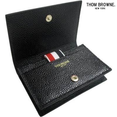 トムブラウン THOM BROWNE メンズ 小物 カードケース コインケース THOM BROWNEロゴ・トリコロールライン入りカード＆コインケース  ブラック (R45100) :200113-023:ガッツブランドショップ - 通販 - Yahoo!ショッピング