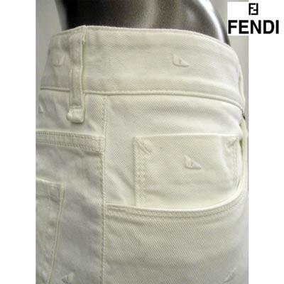 フェンディ FENDI メンズ パンツ ボトムス デニム ロゴ バッグバグズ