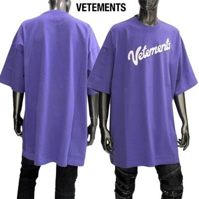 希少外タグ付き】VETEMENTS ヴェトモン Tシャツ ロゴ ホワイト L+