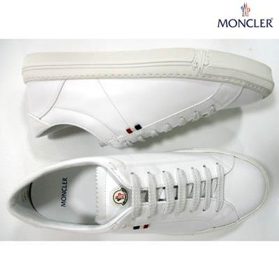 モンクレール Moncler メンズ 靴 スニーカー ローカットスニーカー ロゴ タン部分ロゴ トリコロールタグ ソールロゴ付ローカットスニーカー 白 R570 02s 0130 008 ガッツブランドショップ 通販 Yahoo ショッピング