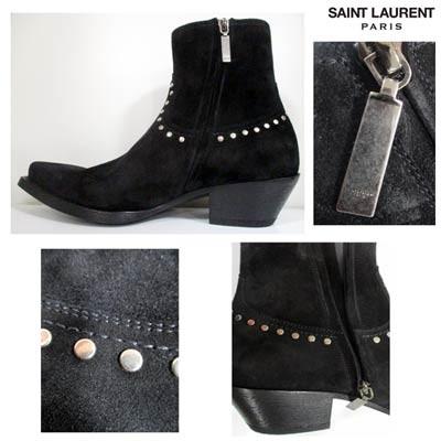 サンローランパリ SAINT LAURENT PARIS メンズ 靴 ブーツ サイドジップ 